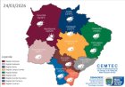 Tempo segue instável com sol e pancadas de chuva em Mato Grosso do Sul