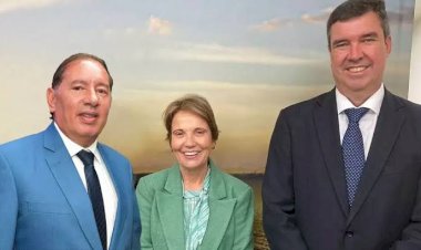 Tereza Cristina e Riedel declaram apoio a Gerson Claro para o Senado em 2026