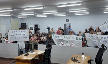 Câmara aprova projeto que reduz jornada de 30 horas para profissionais de enfermagem