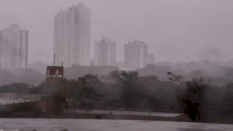 Após bolha de calor, condições típicas de verão provocam chuva de quase 100 mm em MS