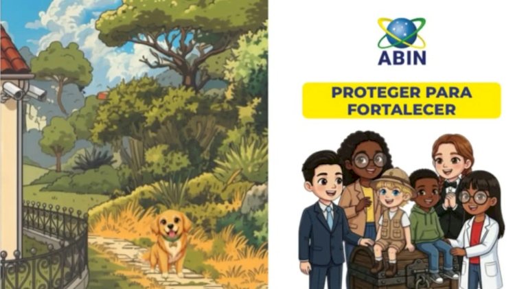 Agência Brasileira de Inteligência cria guia infantil para proteção de dados